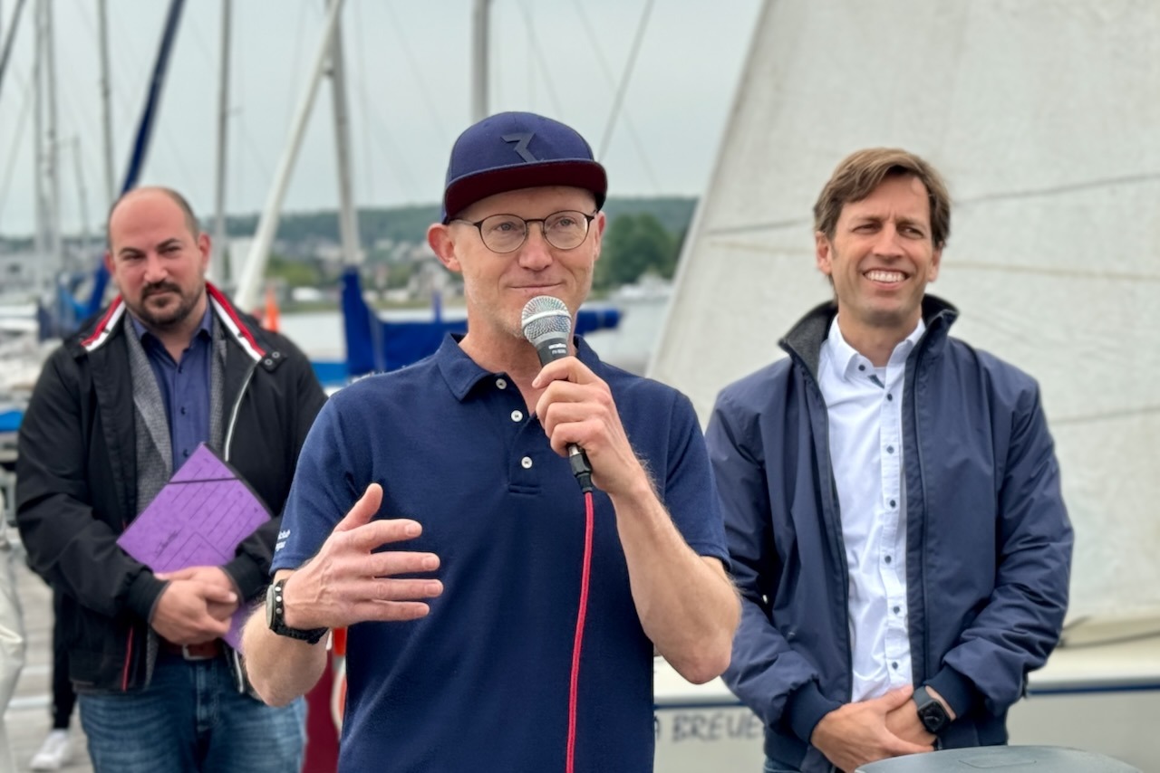Frühjahrsregatta 2024 Bootstaufe J70
