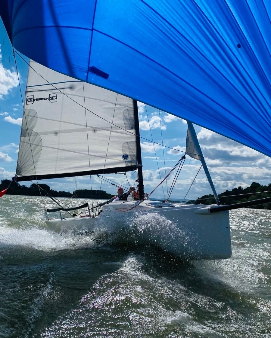 J70 im Regattatraining
