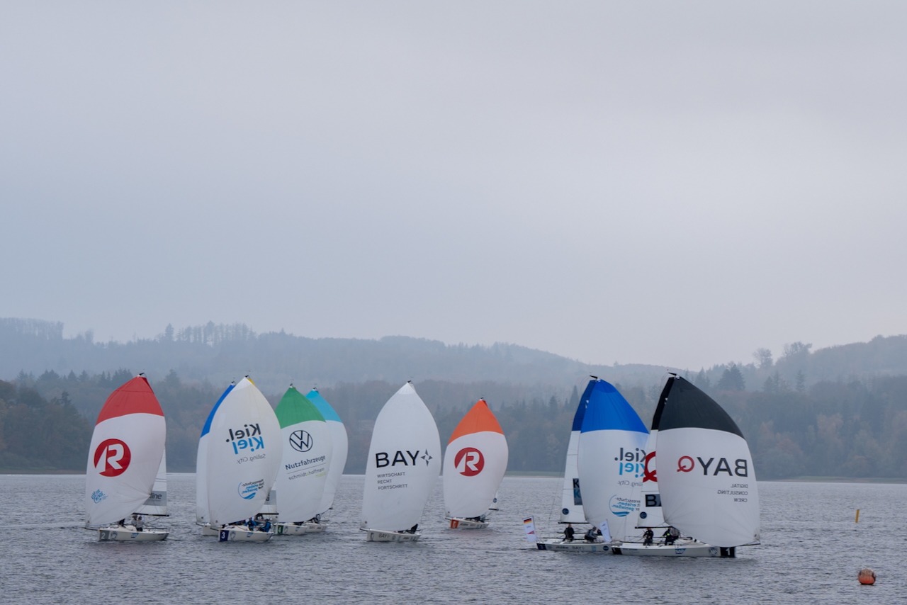 Der SCR bei der Segel Bundesliga Qualifikation 2024 (Foto©DSBL/SAILING ENERGY]