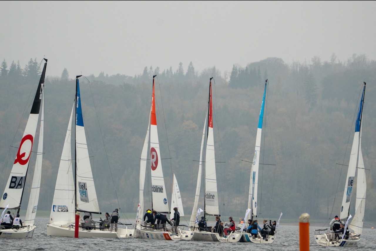Der SCR bei der Segel Bundesliga Qualifikation 2024 (Foto©DSBL/SAILING ENERGY]