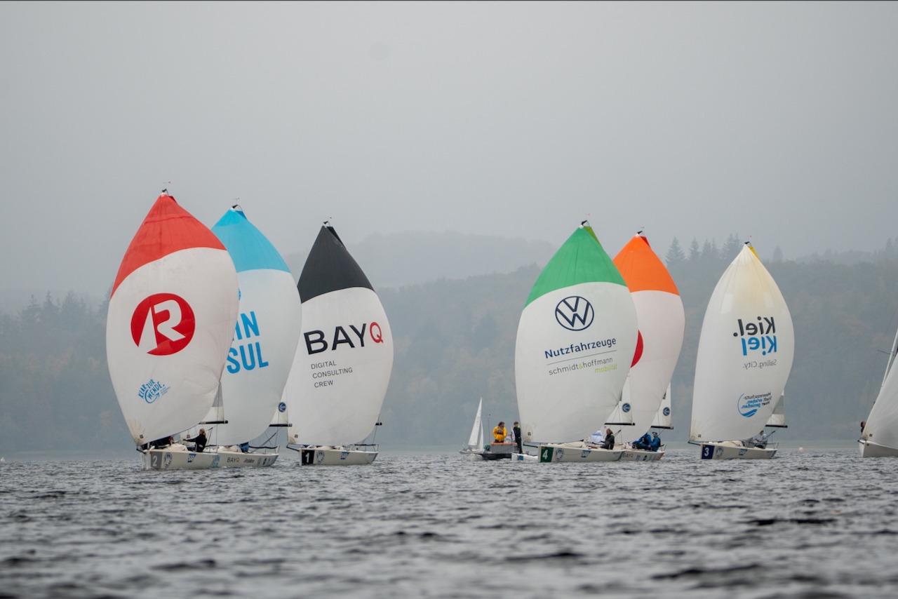 Der SCR bei der Segel Bundesliga Qualifikation 2024 (Foto©DSBL/SAILING ENERGY]