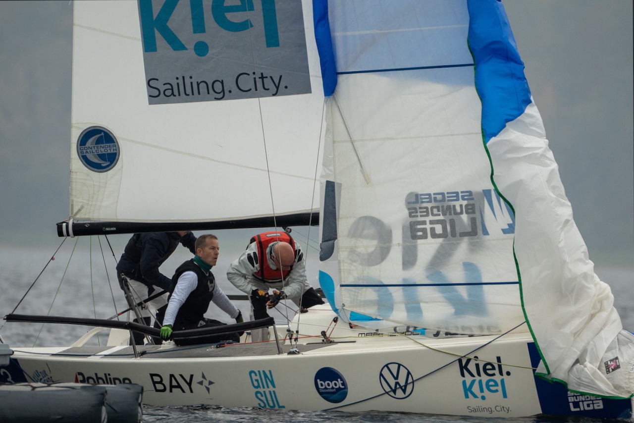 Der SCR bei der Segel Bundesliga Qualifikation 2024 (Foto©DSBL/SAILING ENERGY]