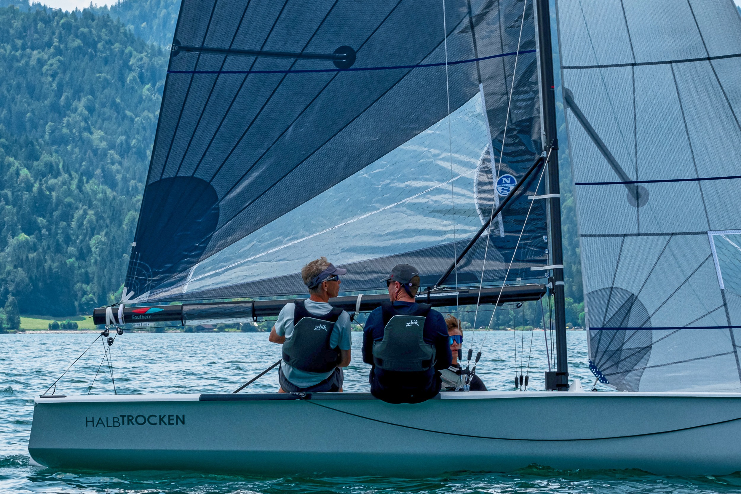 SCR-Segler beim VXone Eurocup am Walchensee