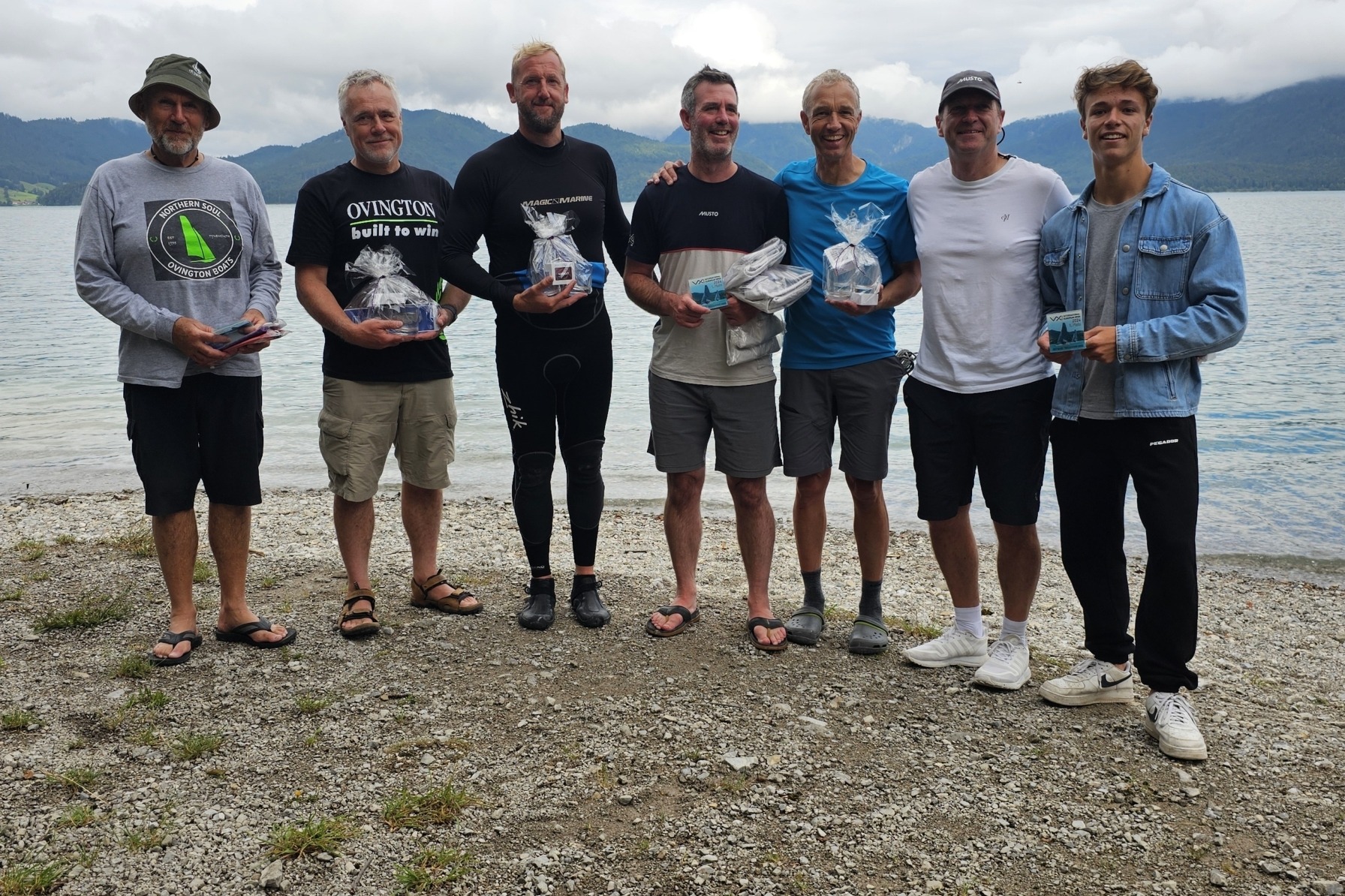 SCR-Segler beim VXone Eurocup am Walchensee