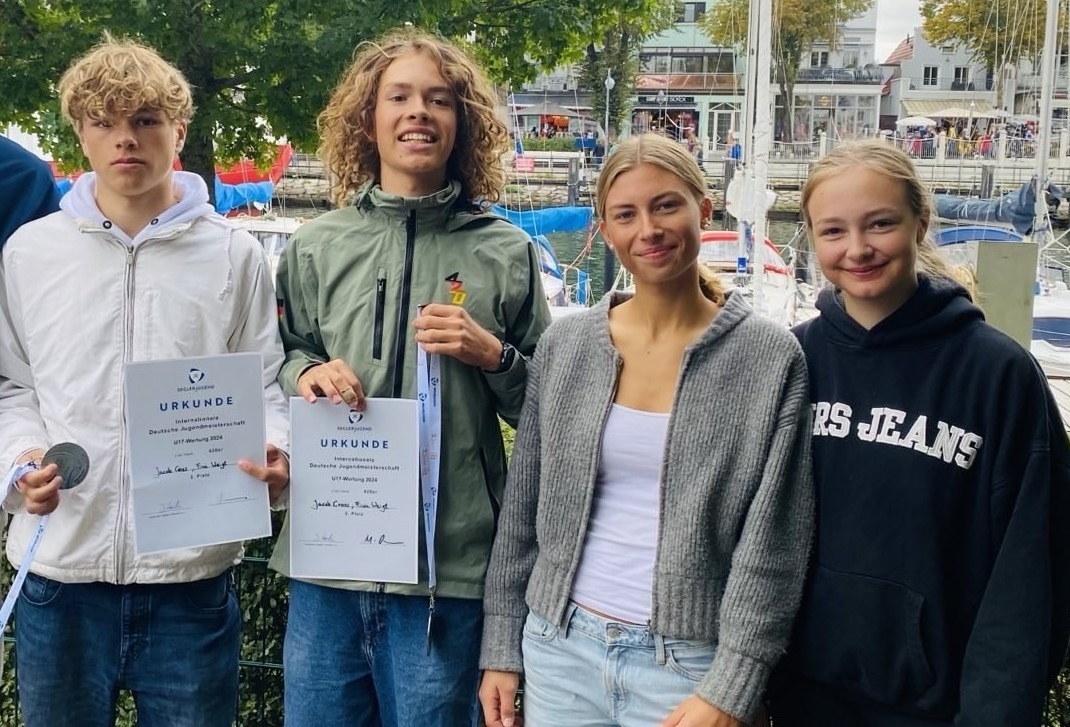 Deutsche Meisterschaft im 420er 2024: Die Jugendteams aus Walluf