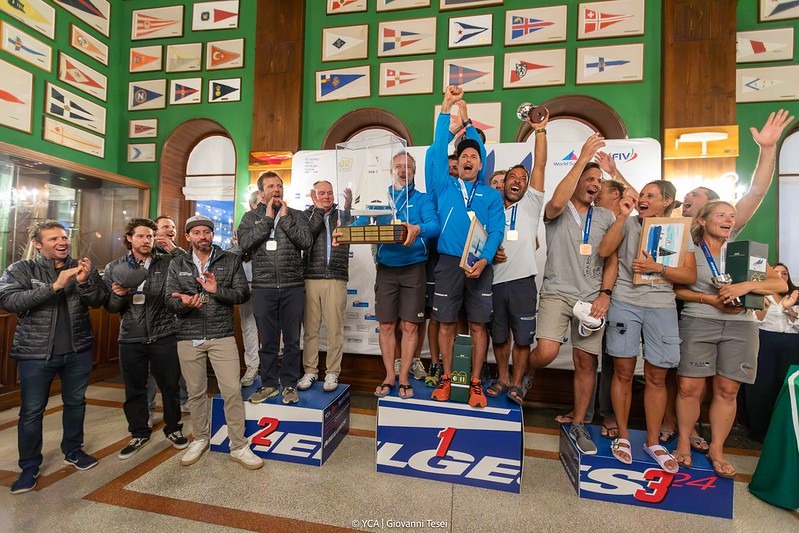 Peter Karrié wird Melges 24-Weltmeister (Foto (c) YSA Giovanni Tesei)
